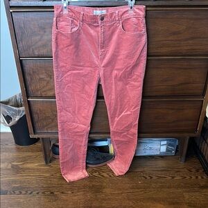 LOFT Pink Skinny Pants Vibrant Style